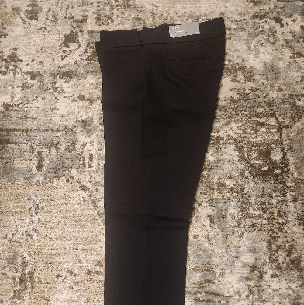 Talbots Black Chatham Ankle Pants